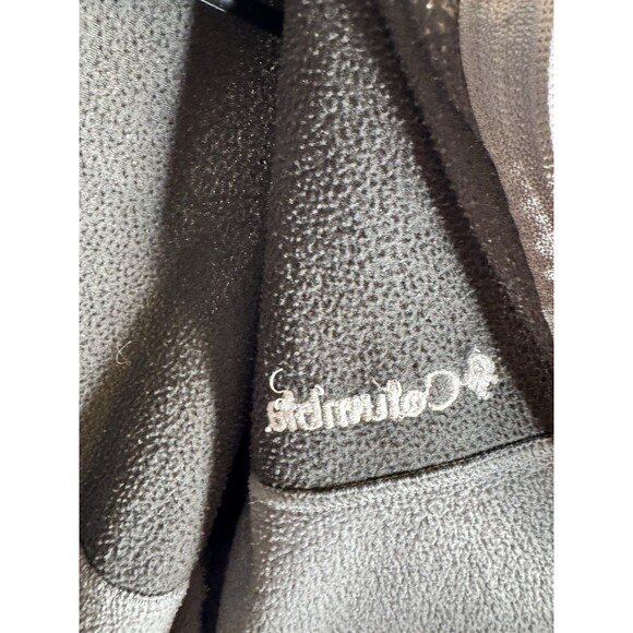 Columbia Men’s M Gray Full-Zip Fleece Jacket Outdoor Hiking Camping Layering - Picture 15 of 16